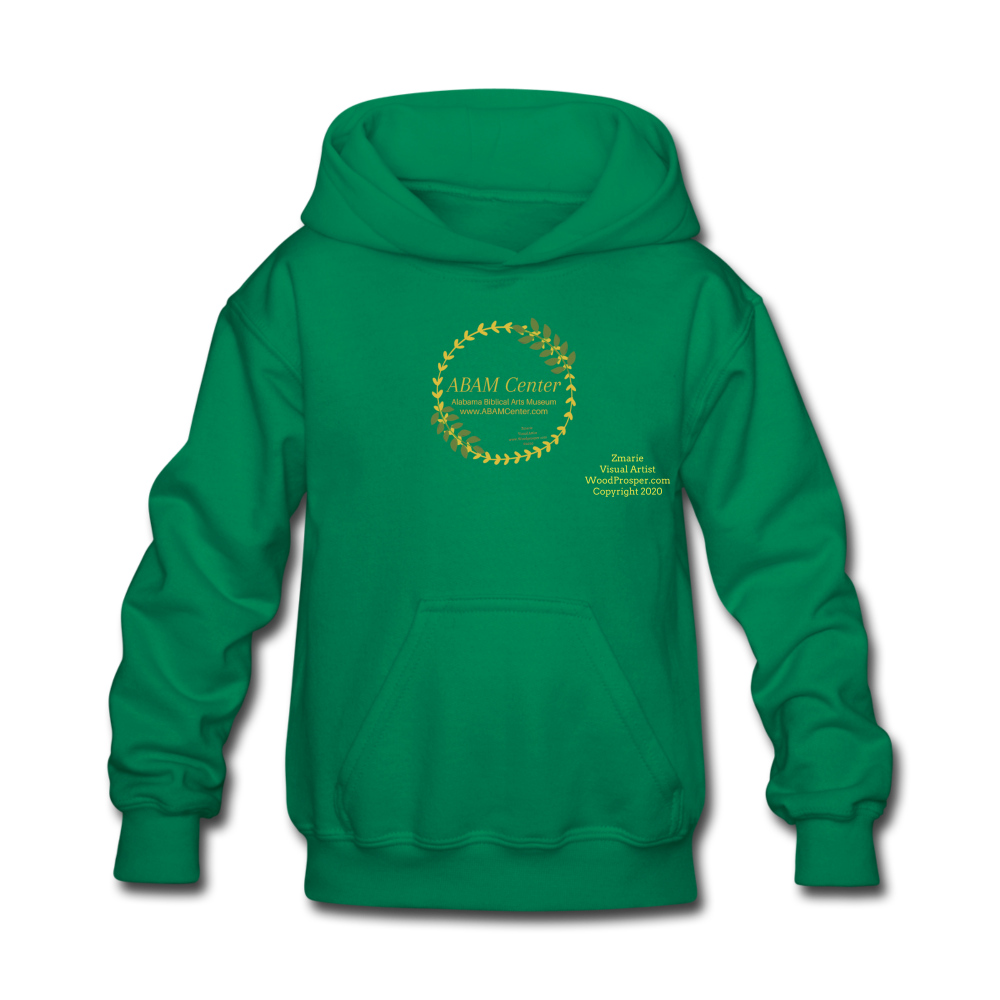 ABAM Center Kids' Hoodie - kelly green