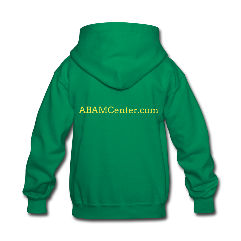 ABAM Center Kids' Hoodie - kelly green