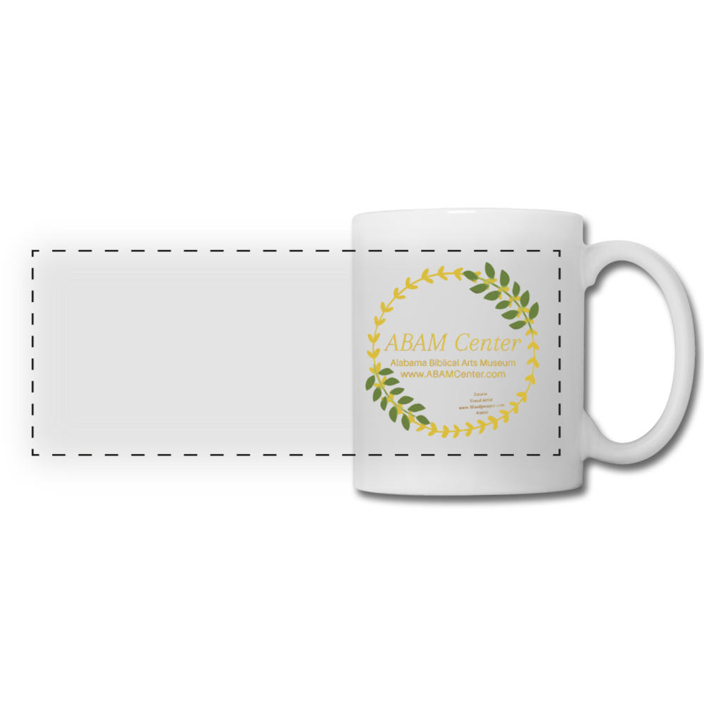 ABAM Center Panoramic Mug - white