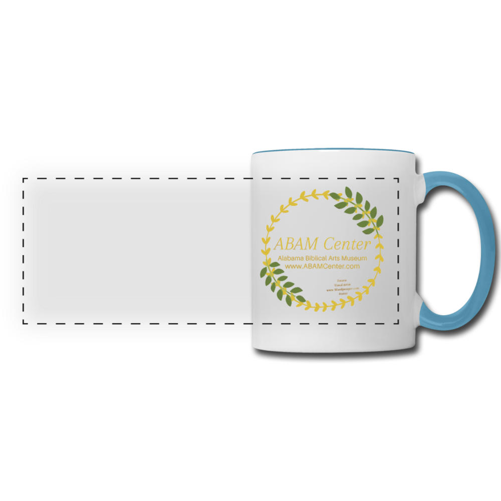 ABAM Center Panoramic Mug - white/light blue