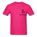 Tori Tellem Rose Unisex Tshirt - fuchsia