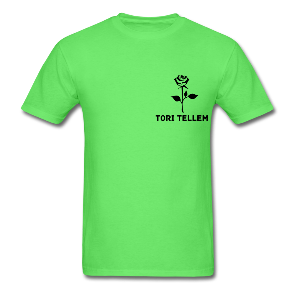 Tori Tellem Rose Unisex Tshirt - kiwi