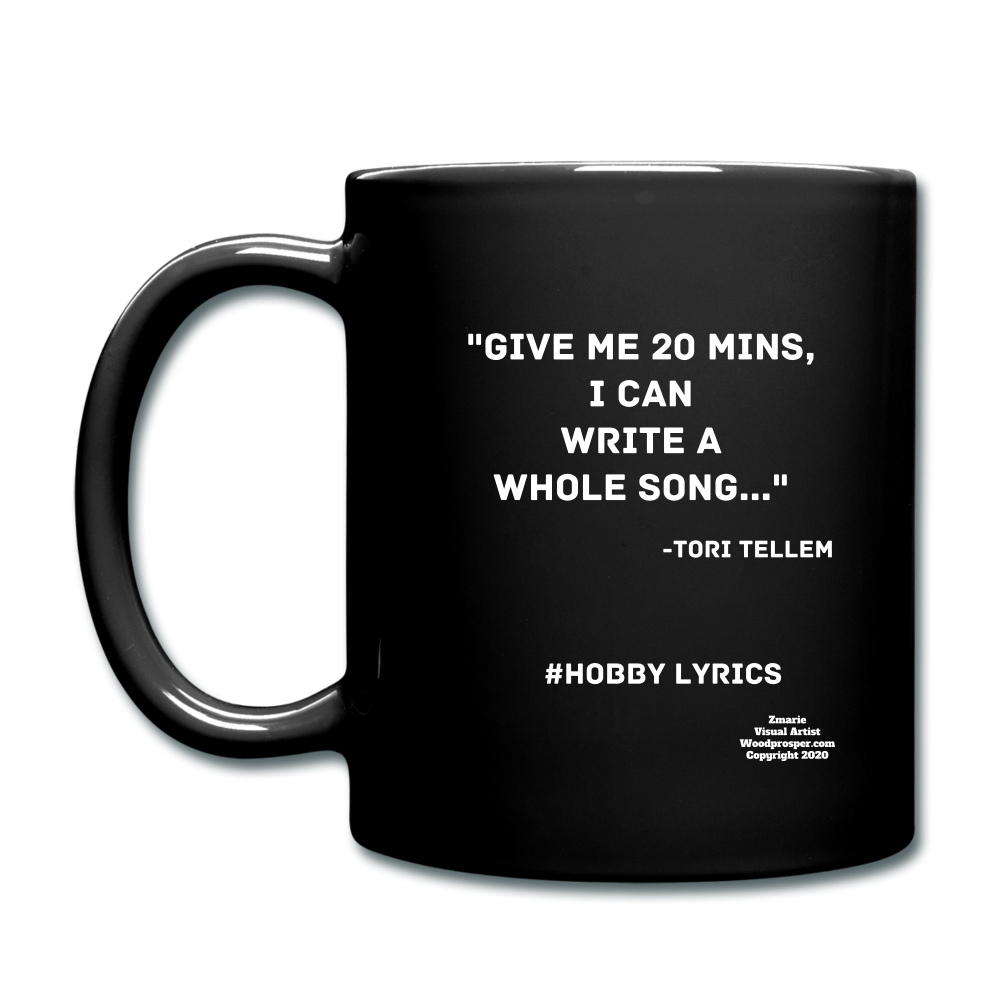 Tori Tellem Hobby Full Color Mug - black