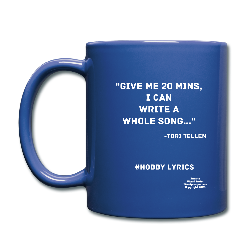 Tori Tellem Hobby Full Color Mug - royal blue
