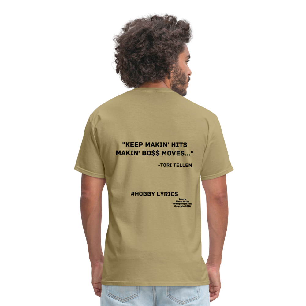 tori Tellem Hobby Unisex Classic T-Shirt - khaki