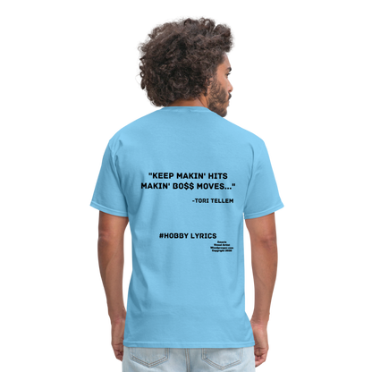 tori Tellem Hobby Unisex Classic T-Shirt - aquatic blue