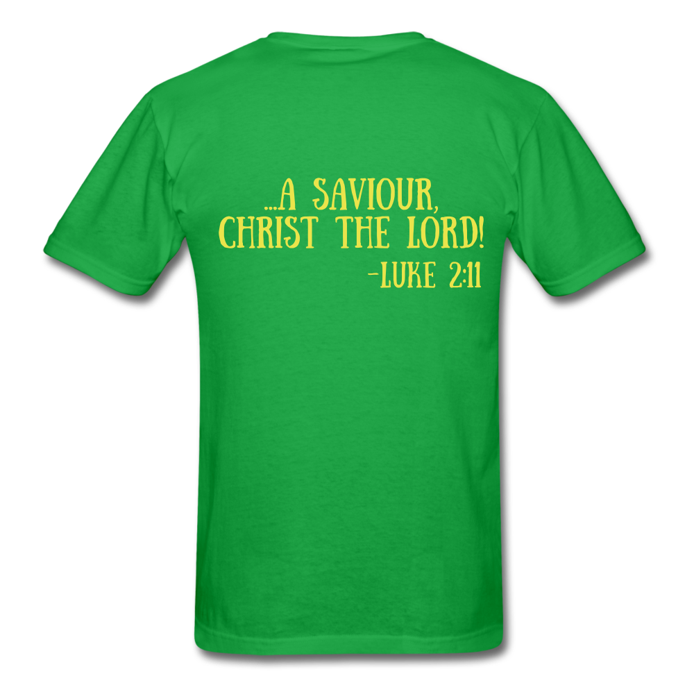 A King is Born Men's T-Shirt - bright green