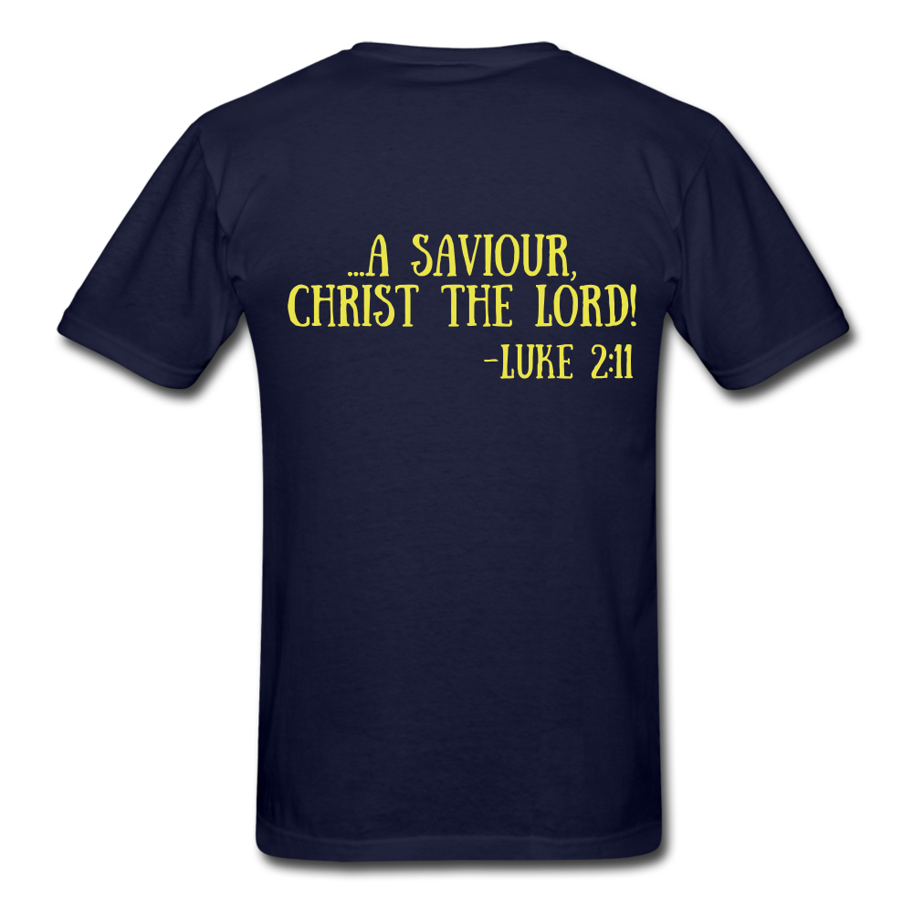 A King is Born Men's T-Shirt - navy