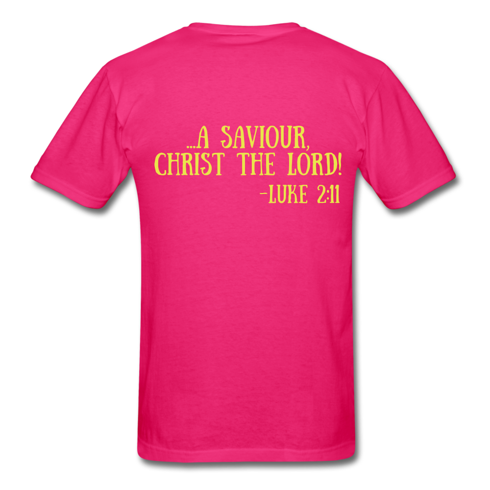 A King is Born Men's T-Shirt - fuchsia