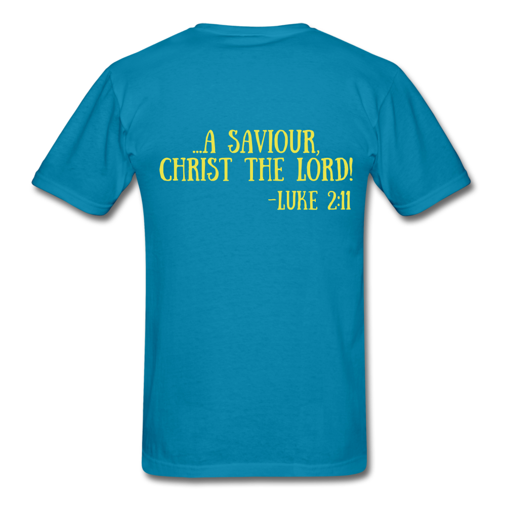 A King is Born Men's T-Shirt - turquoise