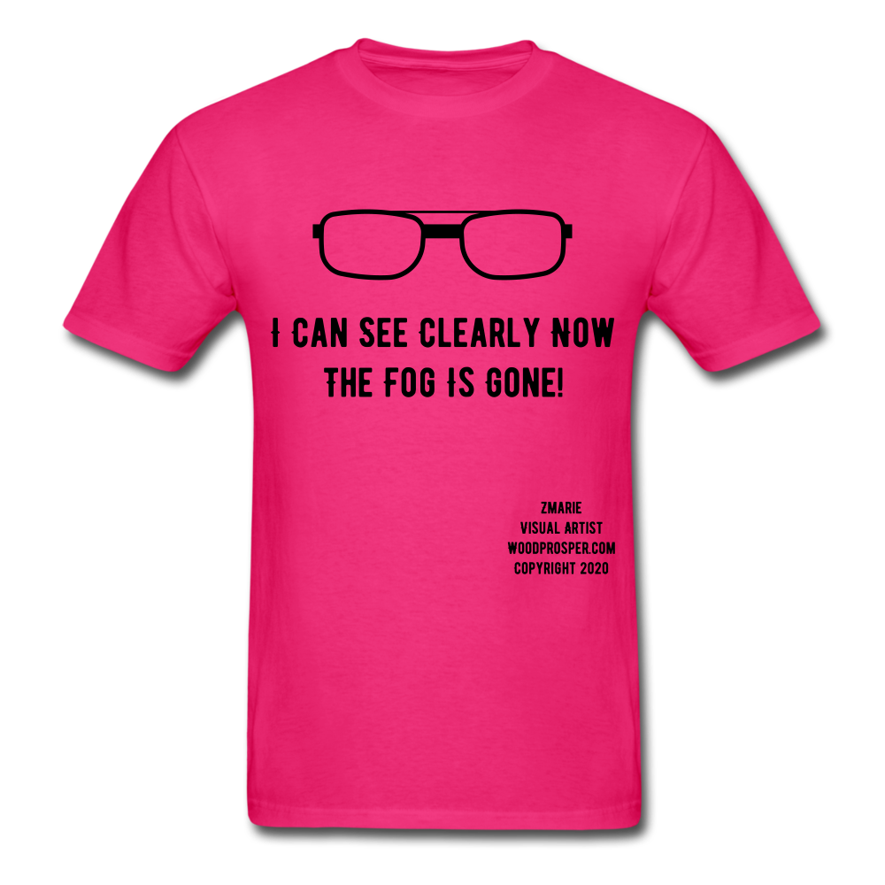 I can see Unisex Classic T-Shirt - fuchsia