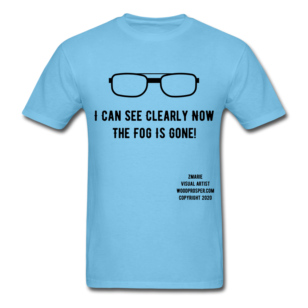 I can see Unisex Classic T-Shirt - aquatic blue