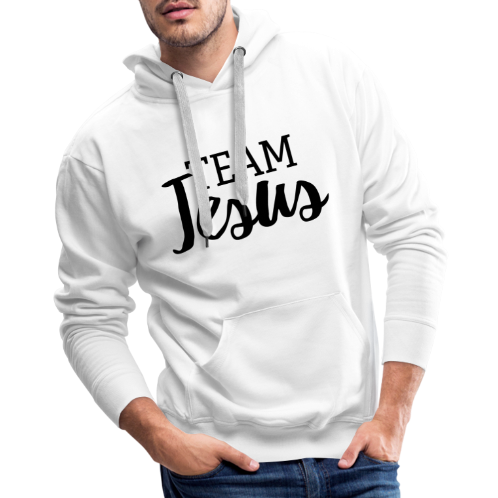 Team Jesus Men’s Premium Hoodie - white