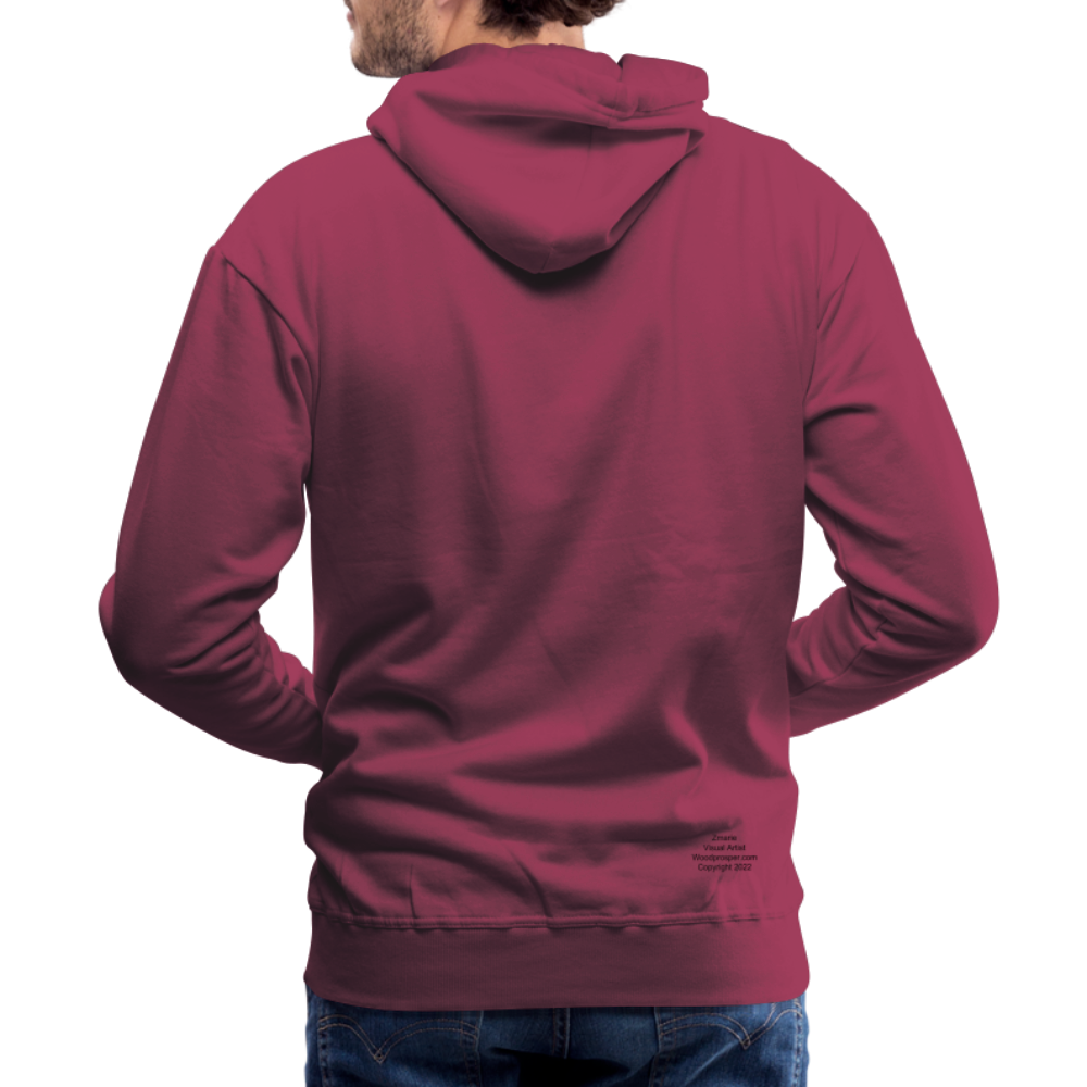 Team Jesus Men’s Premium Hoodie - burgundy