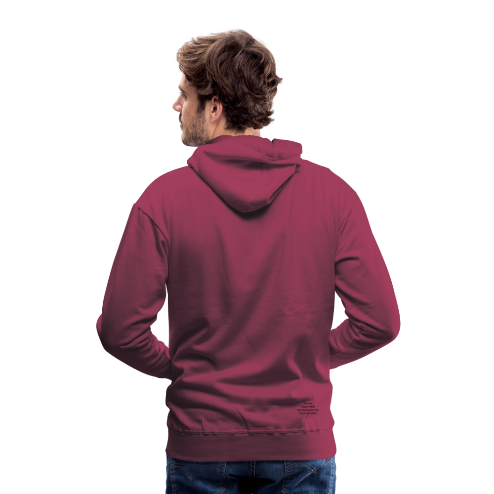 Team Jesus Men’s Premium Hoodie - burgundy