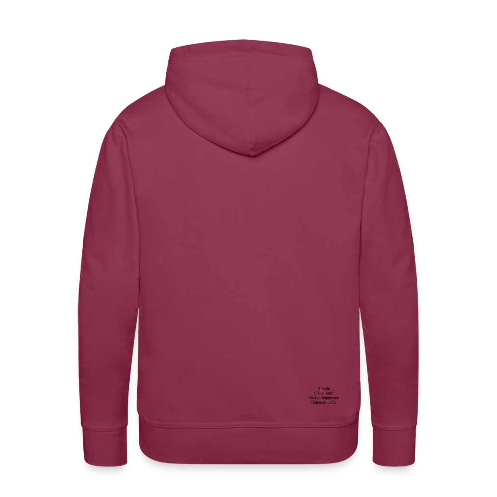 Team Jesus Men’s Premium Hoodie - burgundy