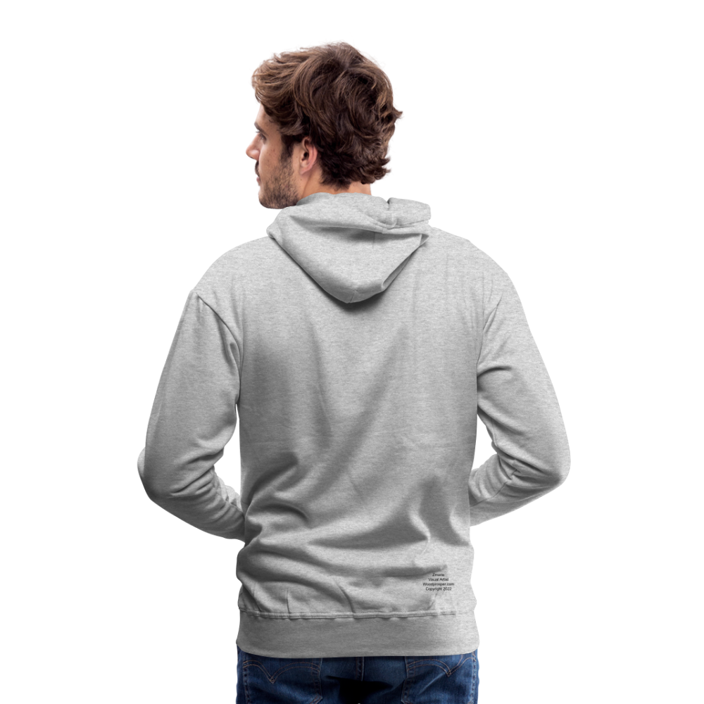 Team Jesus Men’s Premium Hoodie - heather grey