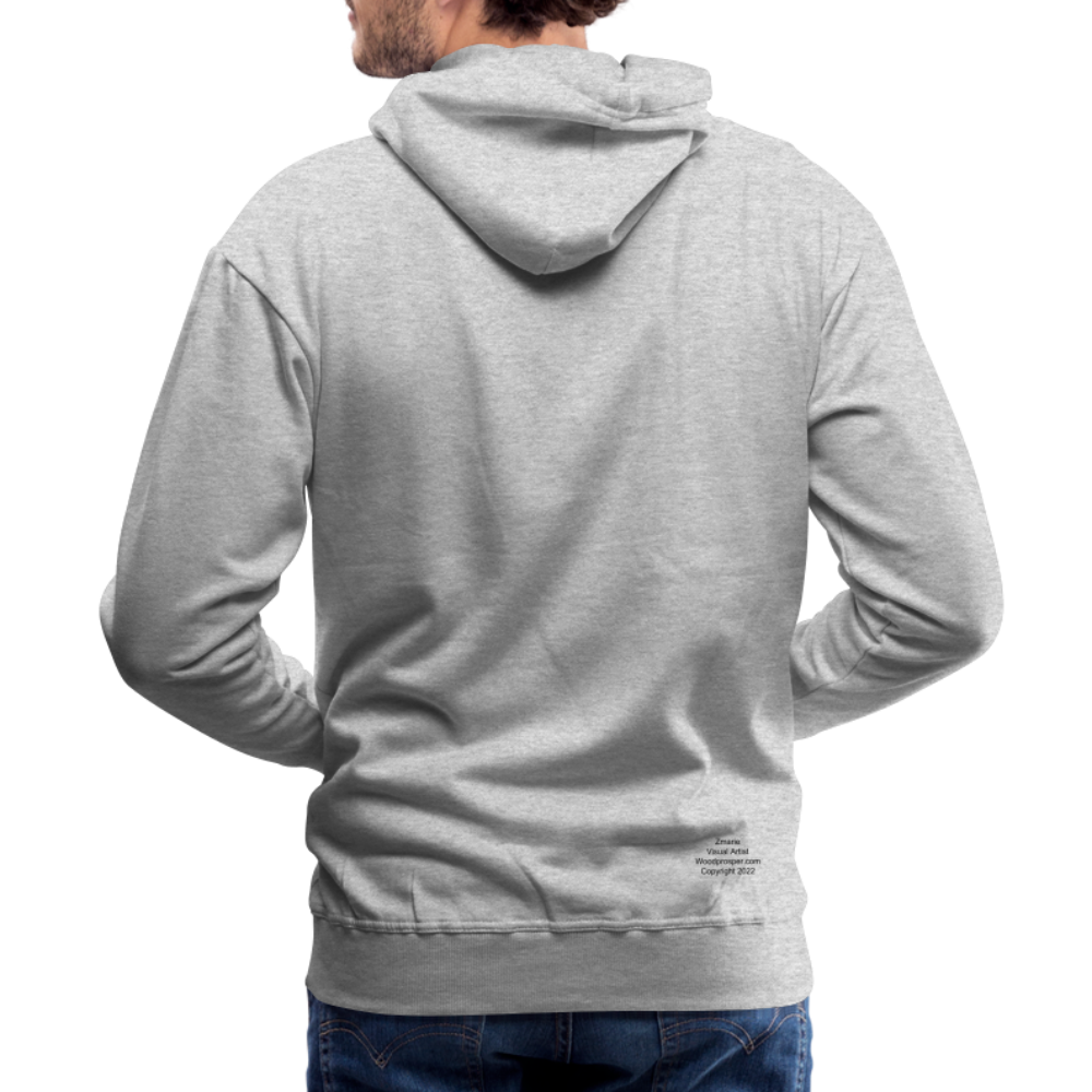 Team Jesus Men’s Premium Hoodie - heather grey