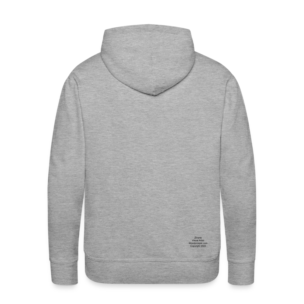 Team Jesus Men’s Premium Hoodie - heather grey
