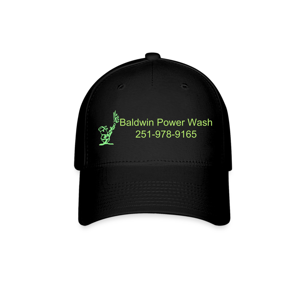 Baldwin Power Wash Baseball Cap - black