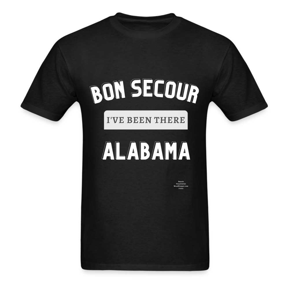 Bon Secour I've Been There Adult T-Shirt - black