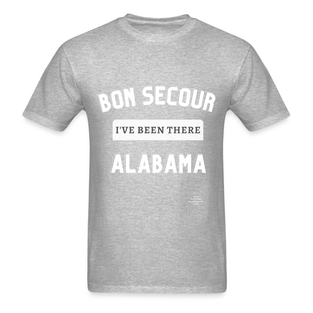 Bon Secour I've Been There Adult T-Shirt - heather gray