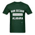 Bon Secour I've Been There Adult T-Shirt - forest green