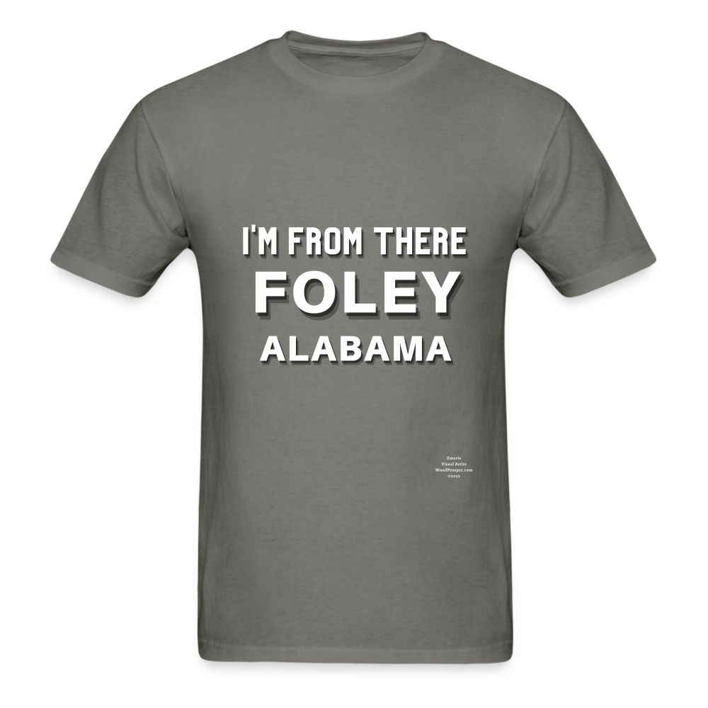 Foley Im from There Adult T-Shirt - charcoal
