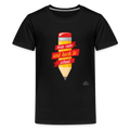 Kids' Keep Calm and Back To School Premium T-Shirt - black