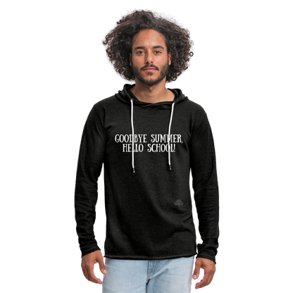 GoodBye Summer Unisex Lightweight Terry Hoodie - charcoal grey