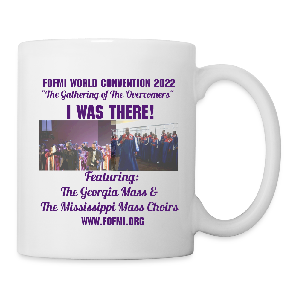 FOFMI World Convention 2022 Coffee/Tea Mug - white
