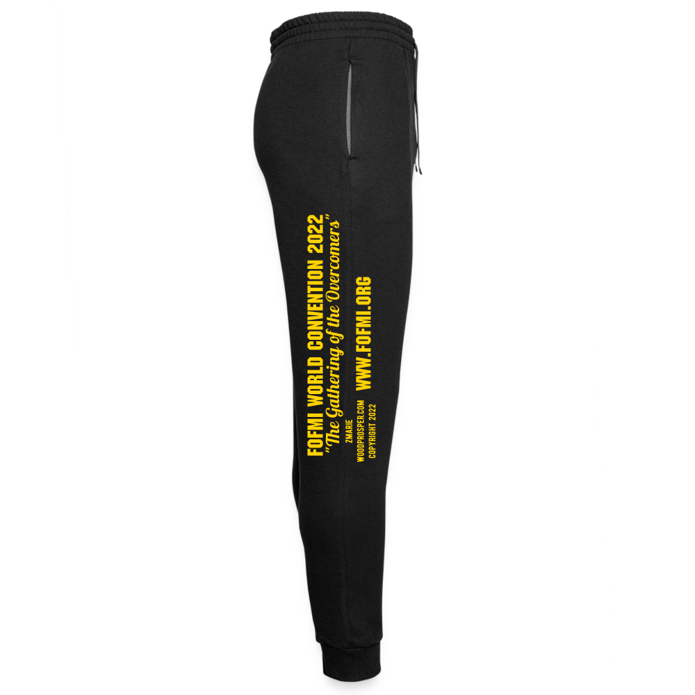 FOFMI World Convention 2022 Unisex Joggers - black/asphalt