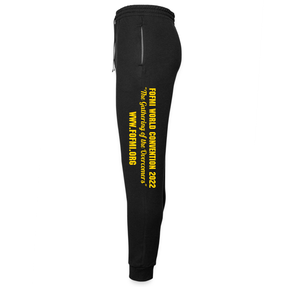 FOFMI World Convention 2022 Unisex Joggers - black/asphalt