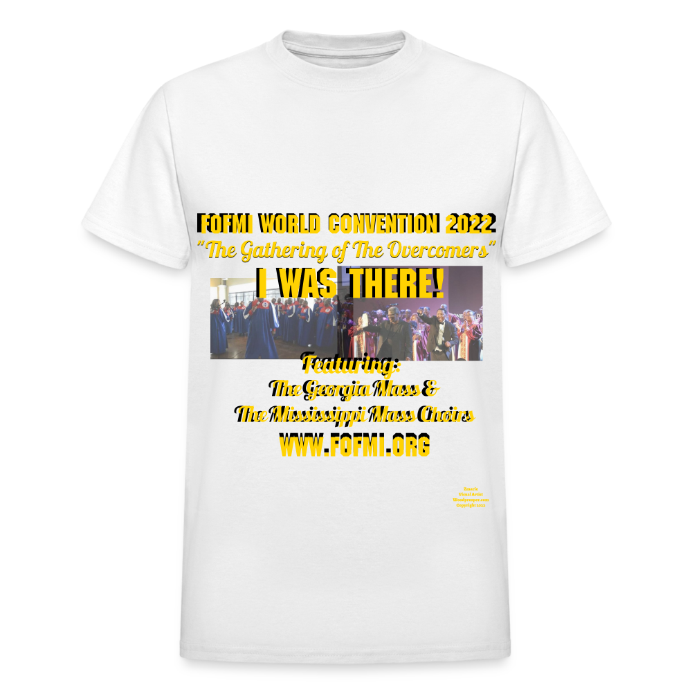 FOFMI World Convention 2022 Adult T-Shirt - white