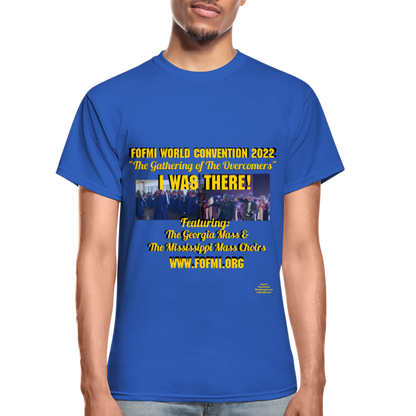 FOFMI World Convention 2022 Adult T-Shirt - royal blue