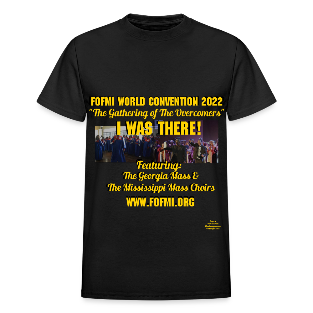 FOFMI World Convention 2022 Adult T-Shirt - black