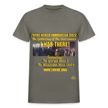 FOFMI World Convention 2022 Adult T-Shirt - charcoal
