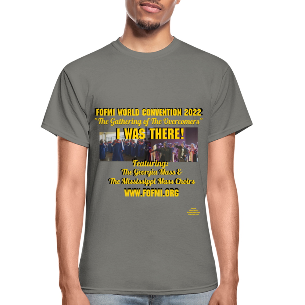 FOFMI World Convention 2022 Adult T-Shirt - charcoal