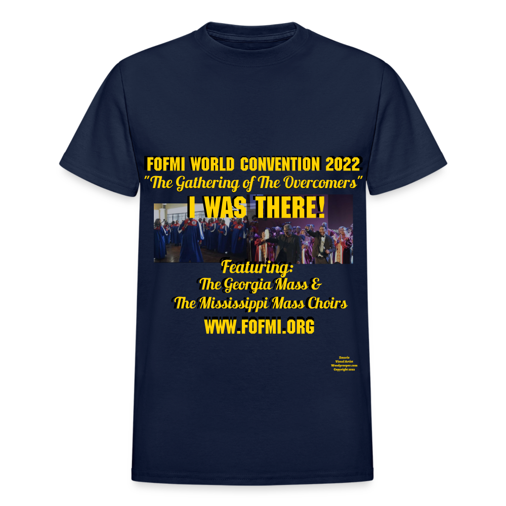 FOFMI World Convention 2022 Adult T-Shirt - navy