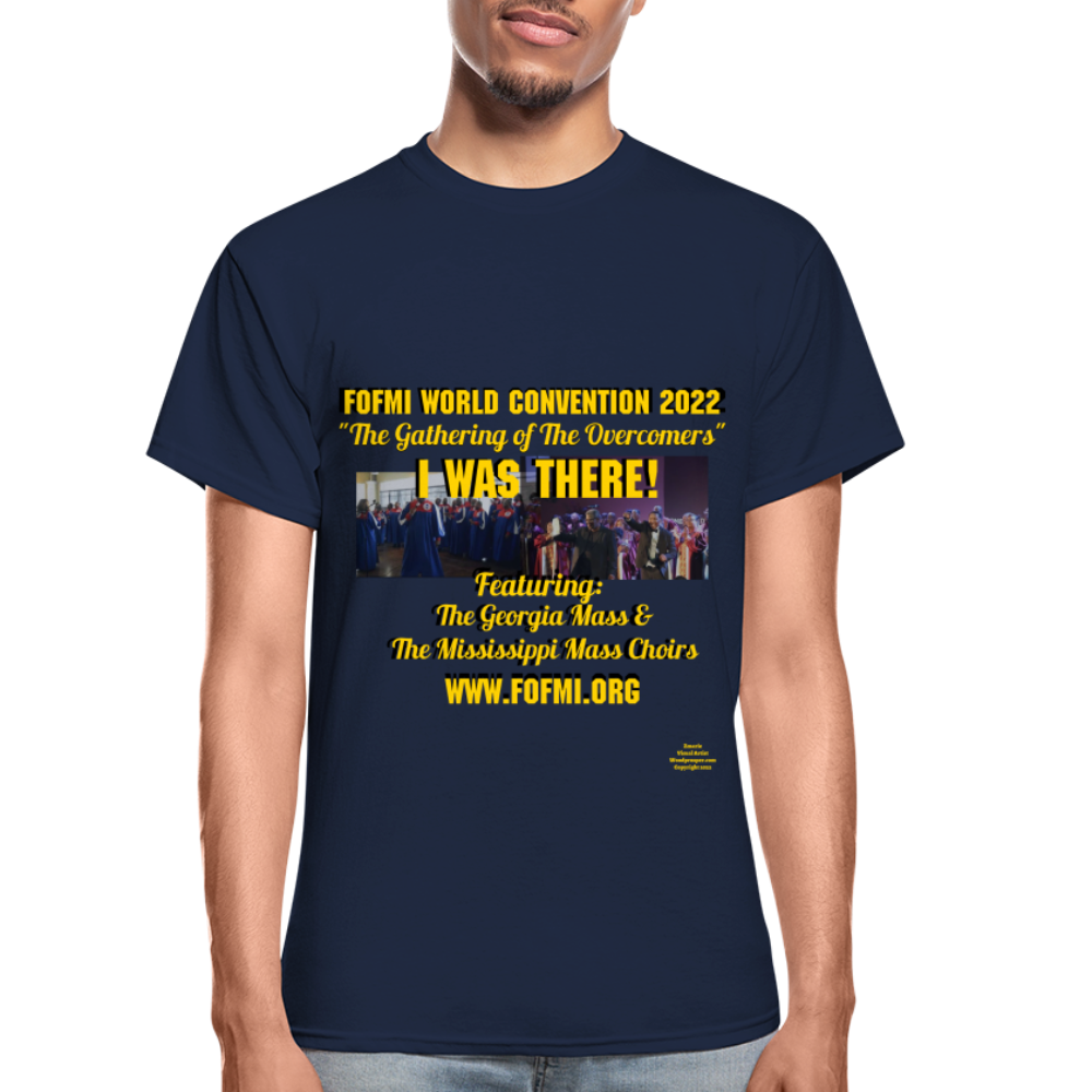 FOFMI World Convention 2022 Adult T-Shirt - navy