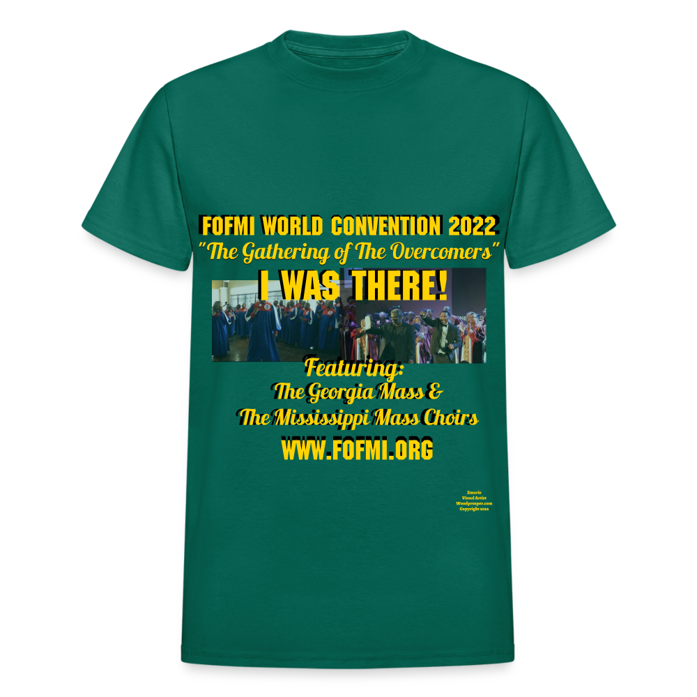 FOFMI World Convention 2022 Adult T-Shirt - petrol