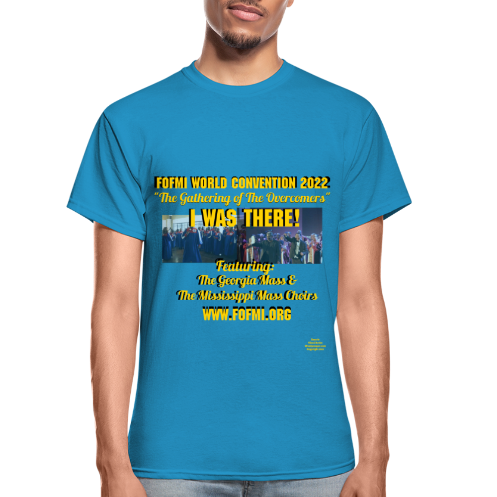 FOFMI World Convention 2022 Adult T-Shirt - turquoise