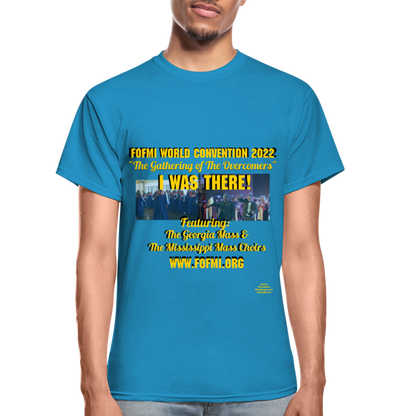 FOFMI World Convention 2022 Adult T-Shirt - turquoise