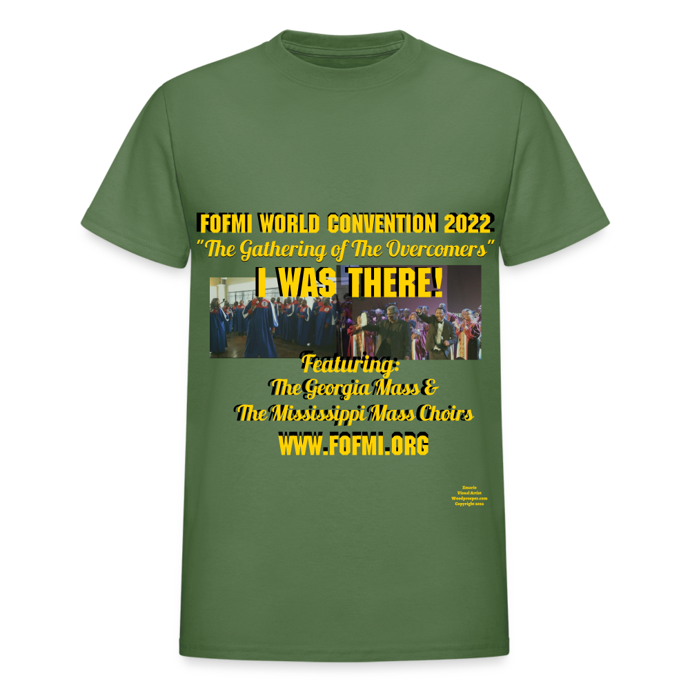 FOFMI World Convention 2022 Adult T-Shirt - military green