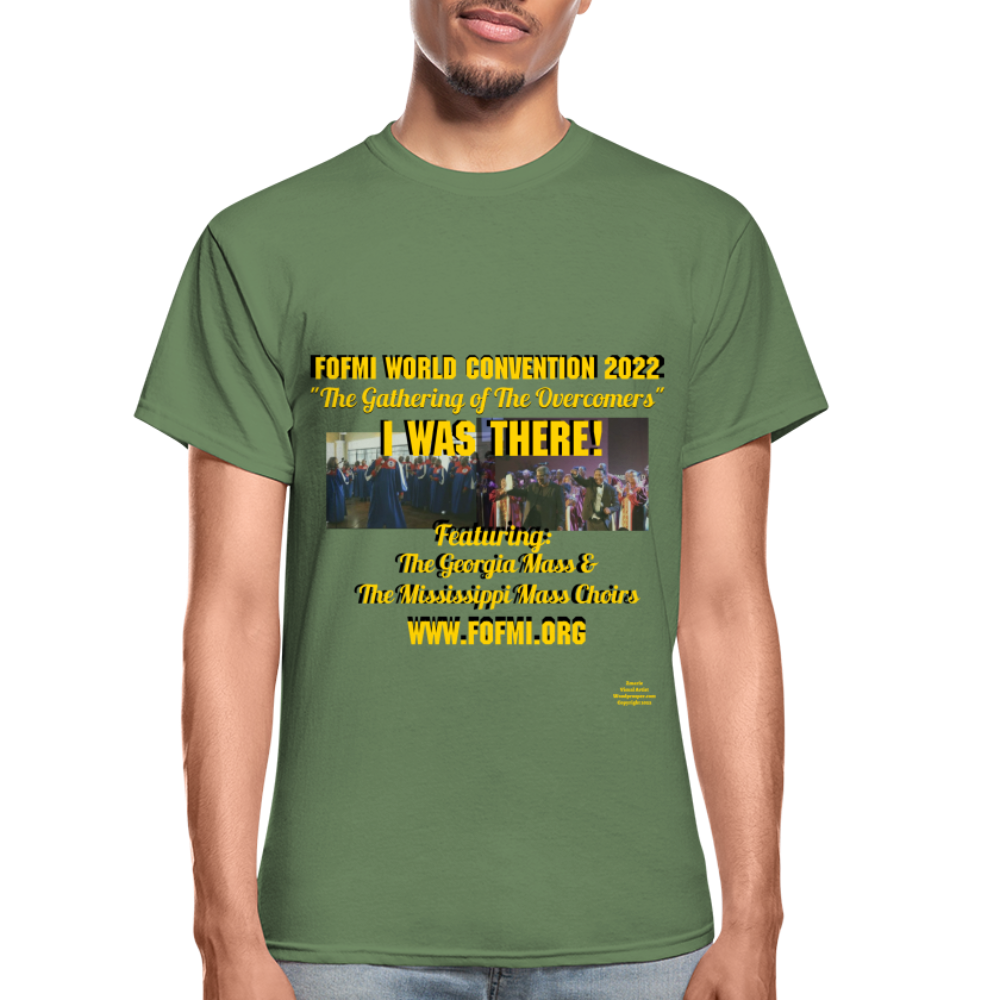 FOFMI World Convention 2022 Adult T-Shirt - military green