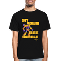 SIT DOWN, BEE BUMBLE Unisex T-shirt (Black) - black