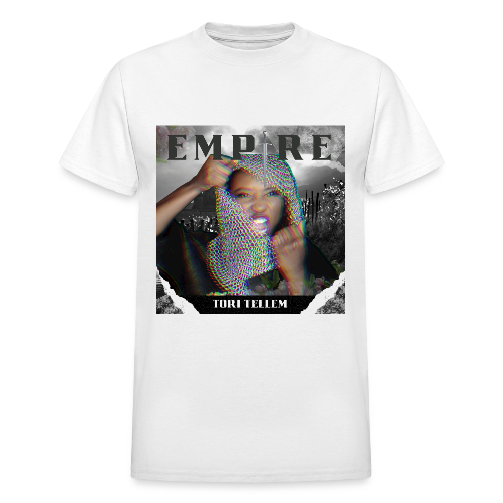 EMPIRE Cotton Unisex T-Shirt - white