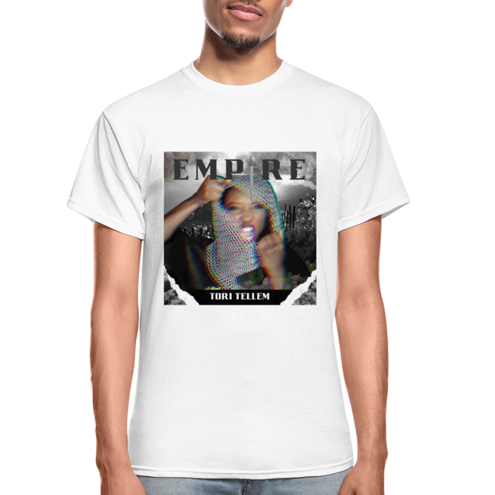 EMPIRE Cotton Unisex T-Shirt - white