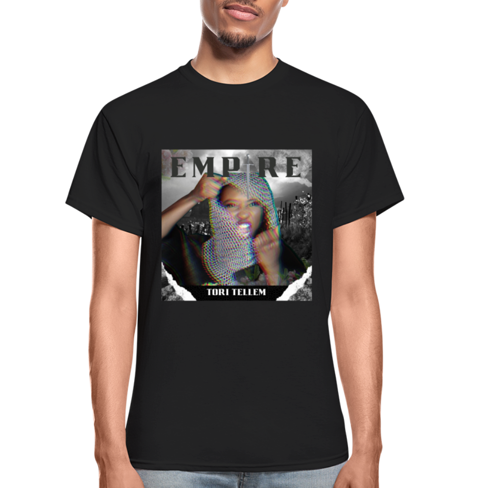 EMPIRE Cotton Unisex T-Shirt - black