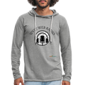 WVIU Web Radio Unisex Lightweight Hoodie - heather gray